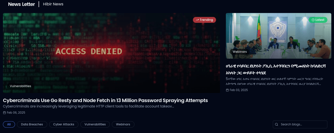 Social Feed Interface